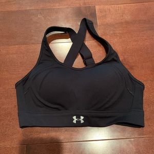 Black Under Armour Sports Bra